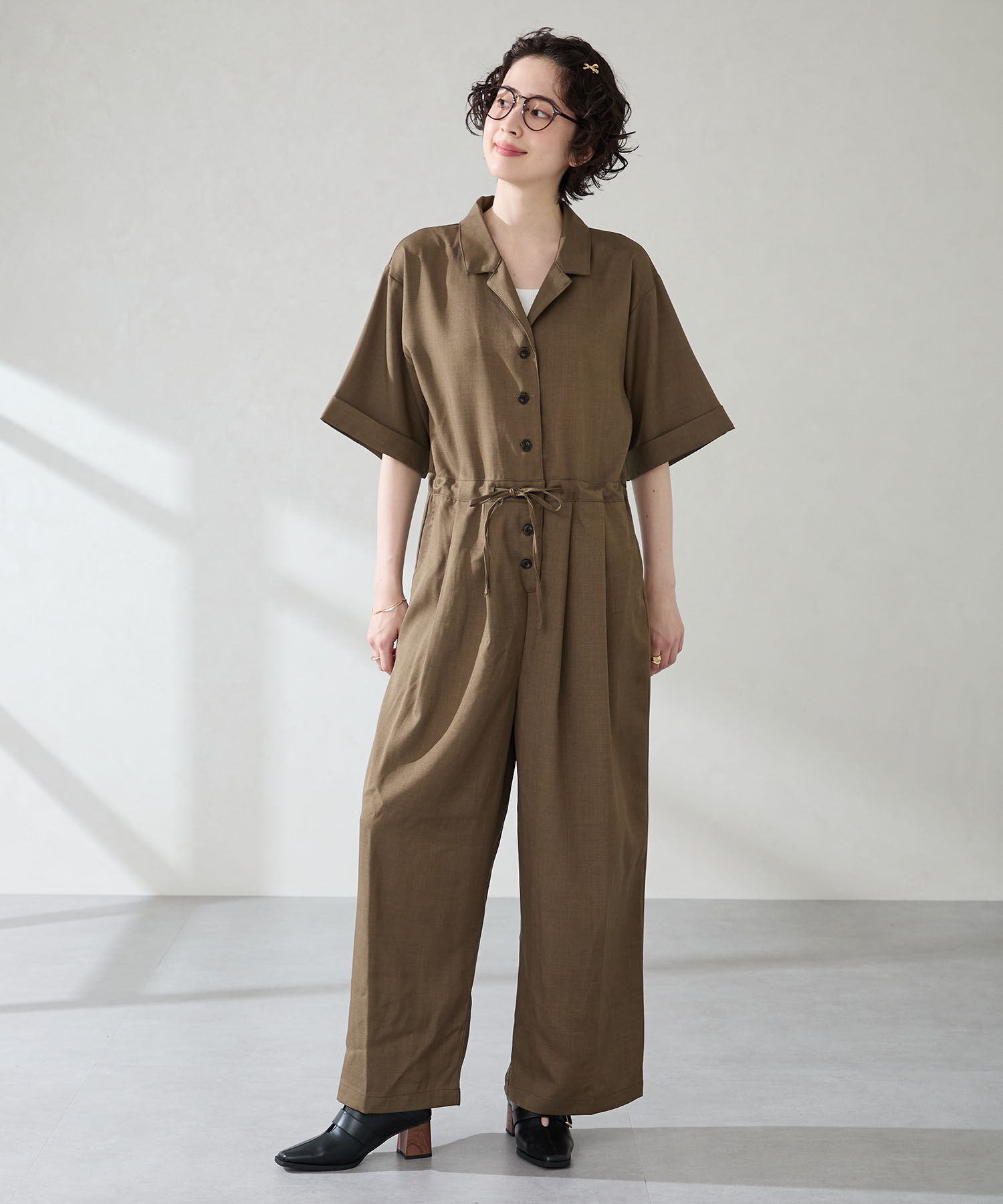 ORiental TRaffic「●2025秋冬新作●ウッドヒールベルトパンプス/51303」|パンプス|