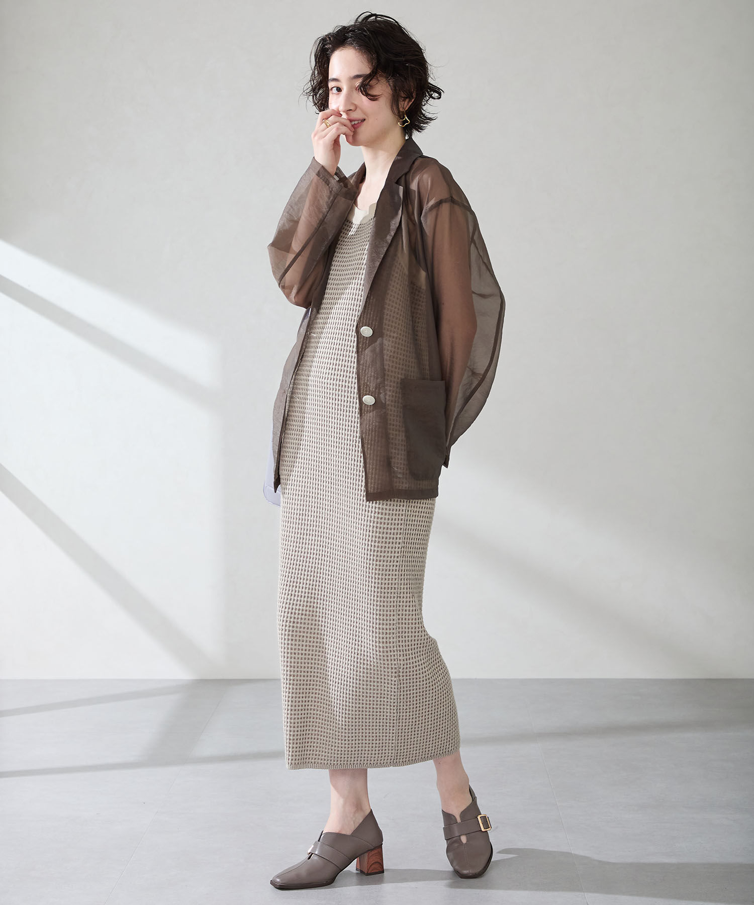 ORiental TRaffic「●2025秋冬新作●ウッドヒールベルトパンプス/51303」|パンプス|