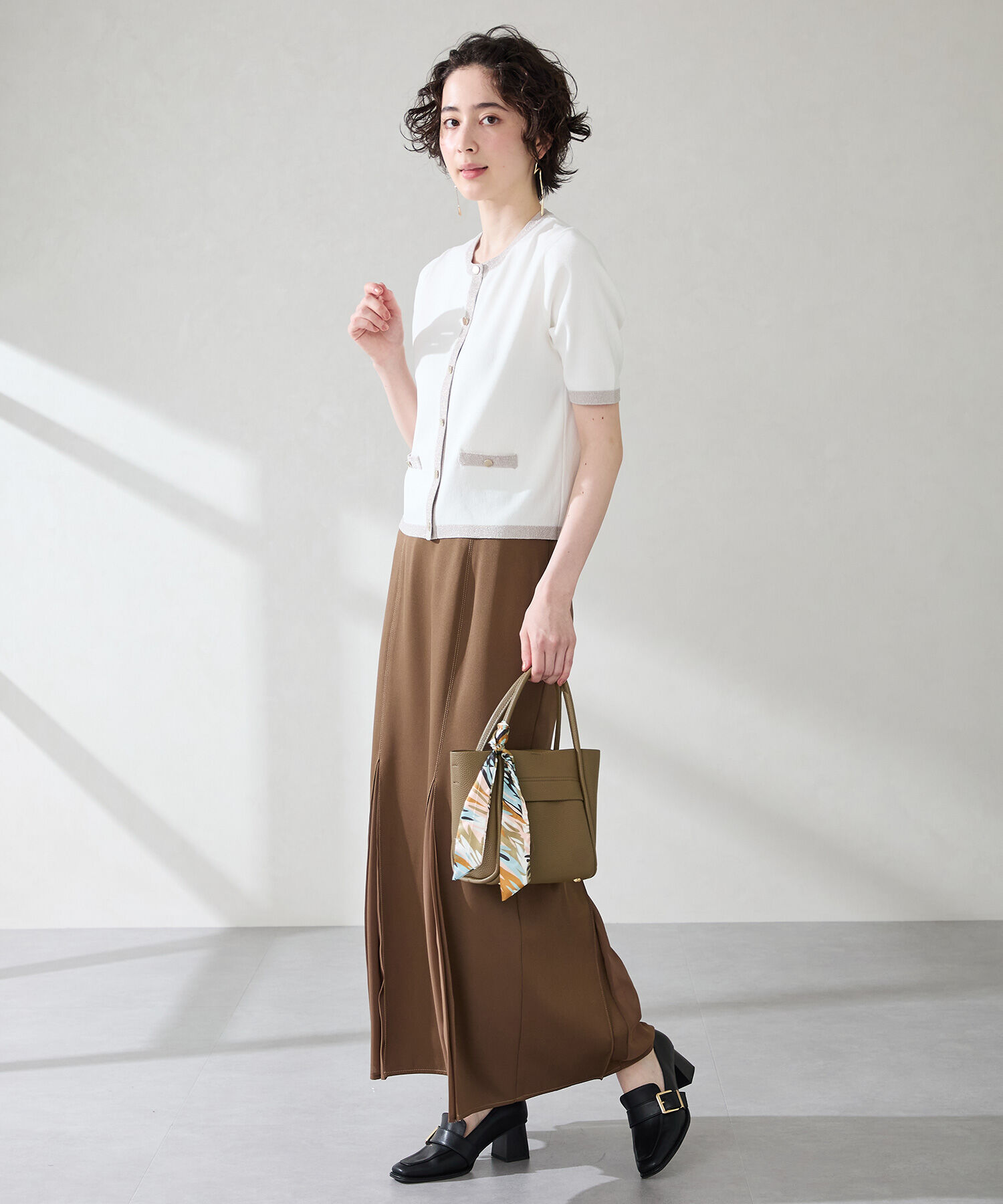 ORiental TRaffic「●2025秋冬新作●ベルトデザインヒールローファー/51315」|パンプス|