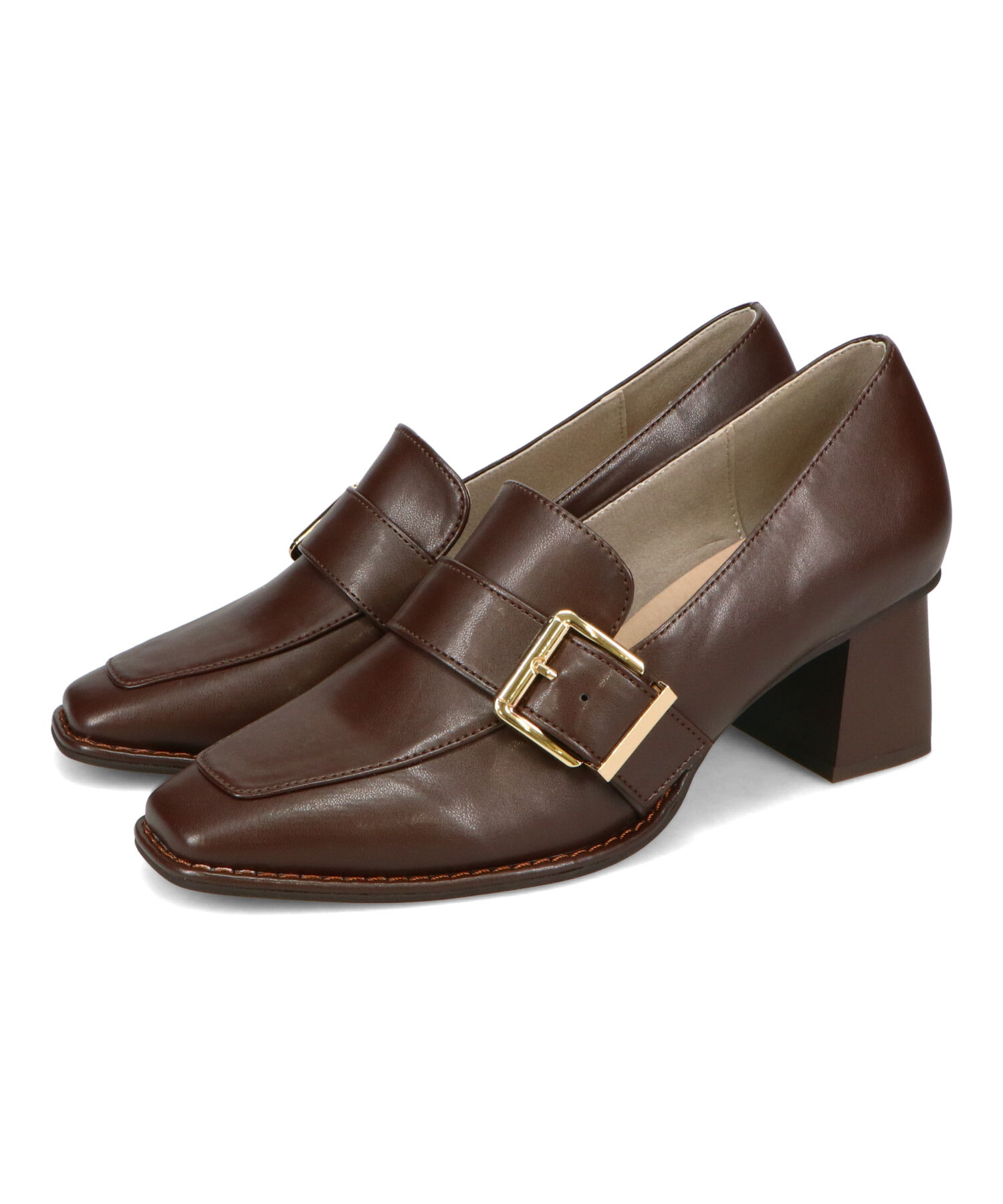 ORiental TRaffic「●2025秋冬新作●ベルトデザインヒールローファー/51315」|パンプス|