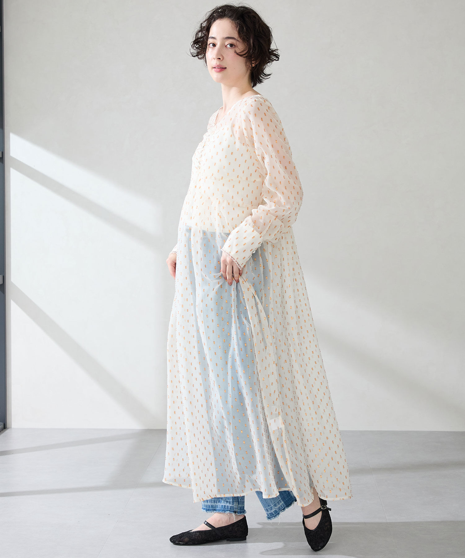 ORiental TRaffic「●2025秋冬新作●チュールメリージェーンパンプス/51318」|パンプス|