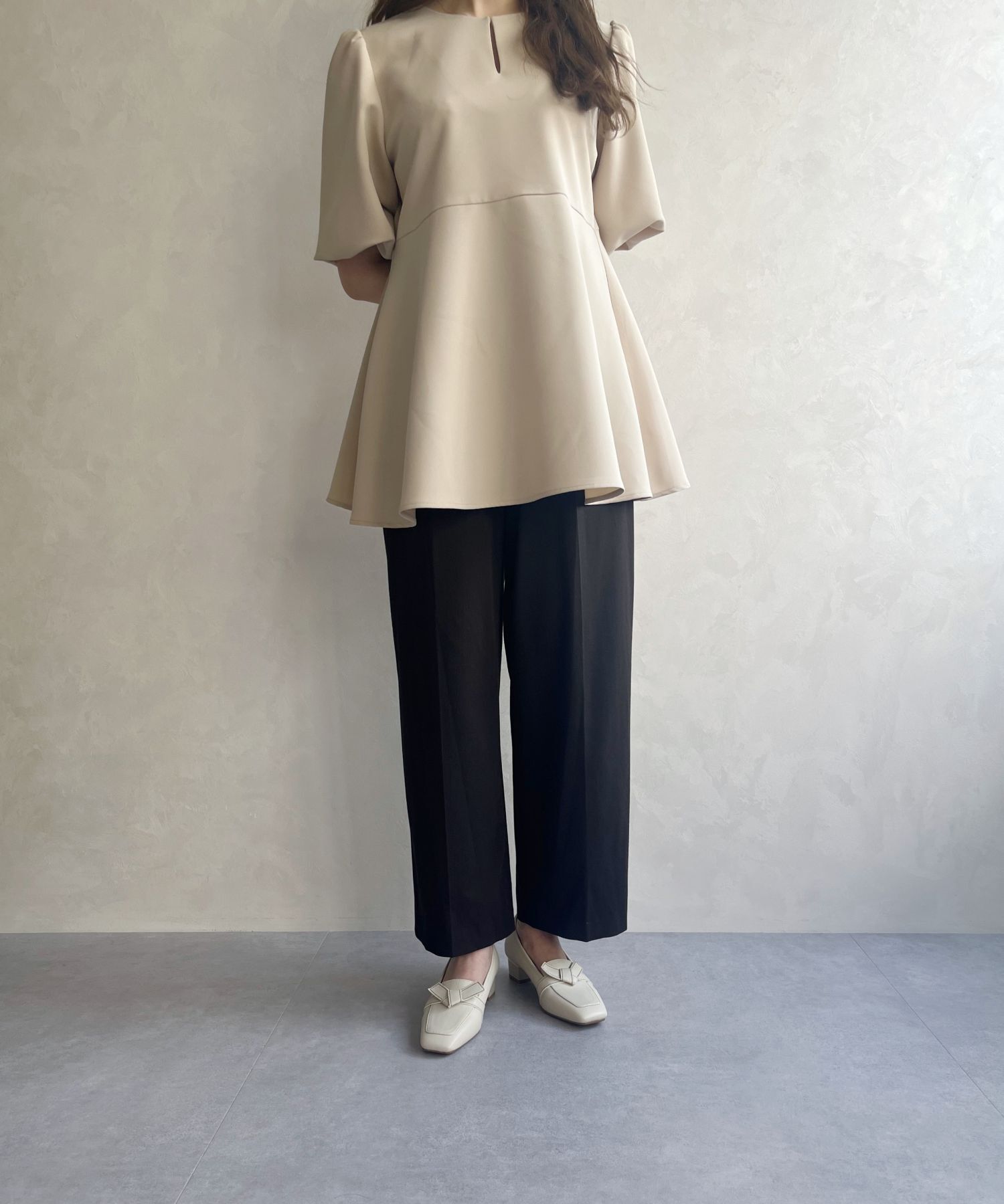 ORiental TRaffic「【WEB限定】●2025秋冬新作●リボンデザイン 甲深パンプス /55301 ヒール3.5ｃｍ ヒールローファー」|パンプス|