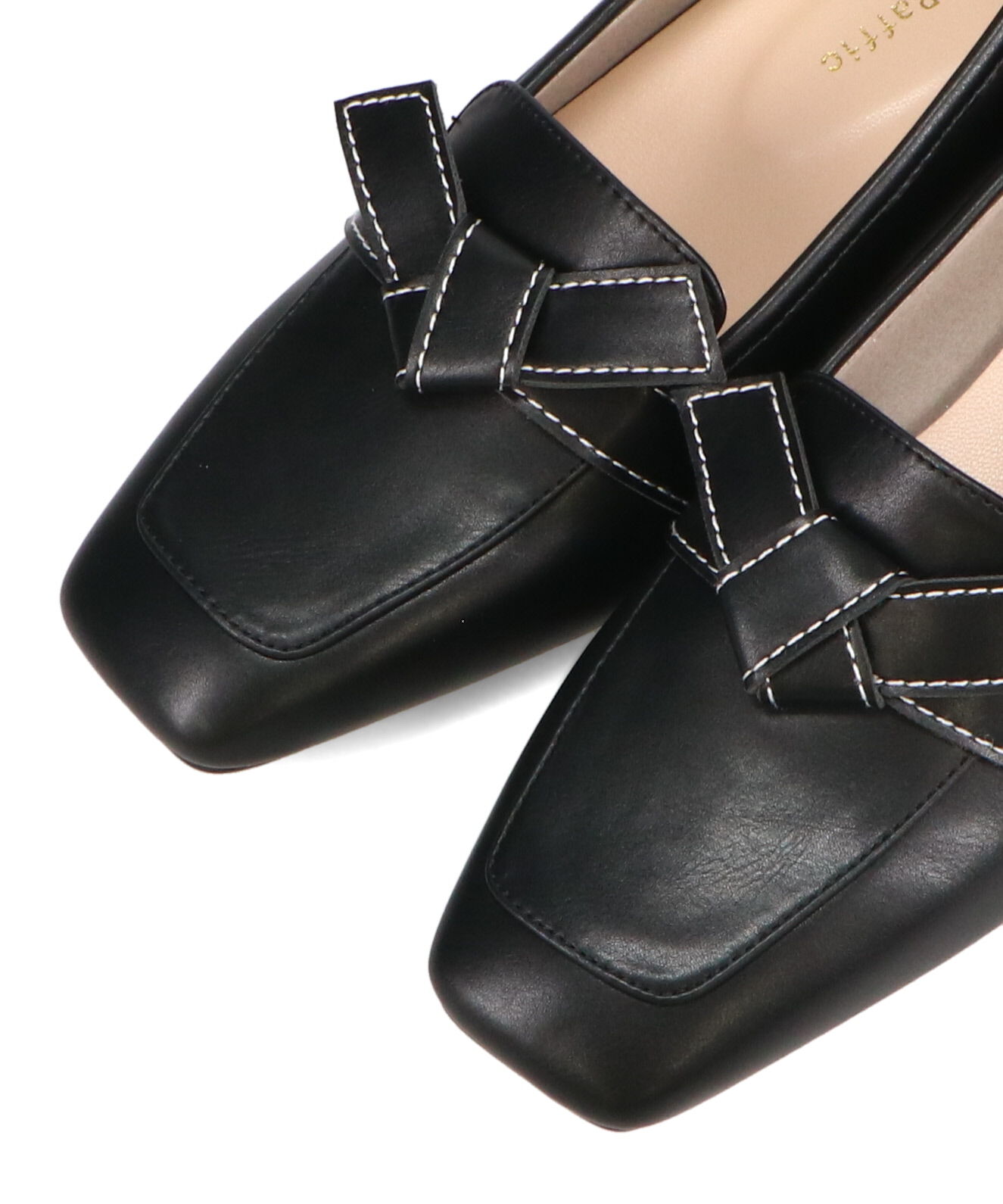 ORiental TRaffic「【WEB限定】●2025秋冬新作●リボンデザイン 甲深パンプス /55301 ヒール3.5ｃｍ ヒールローファー」|パンプス|