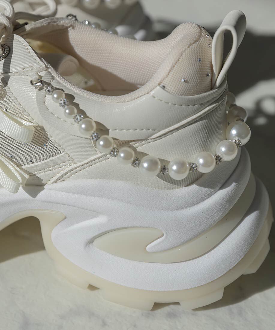  「2WAY ミニリボンシアースニーカー」|スニーカー|