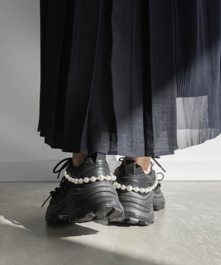  「2WAY ミニリボンシアースニーカー」|スニーカー|