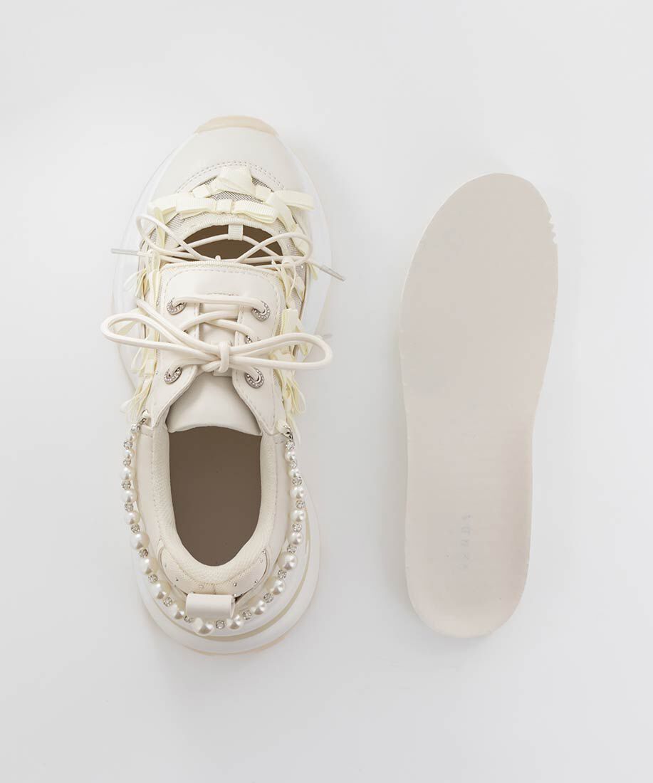  「2WAY ミニリボンシアースニーカー」|スニーカー|