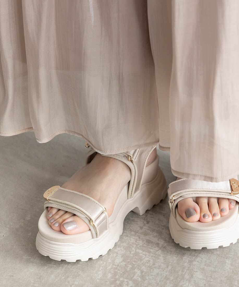  「モノグラムベルトスポーツサンダル」|サンダル|