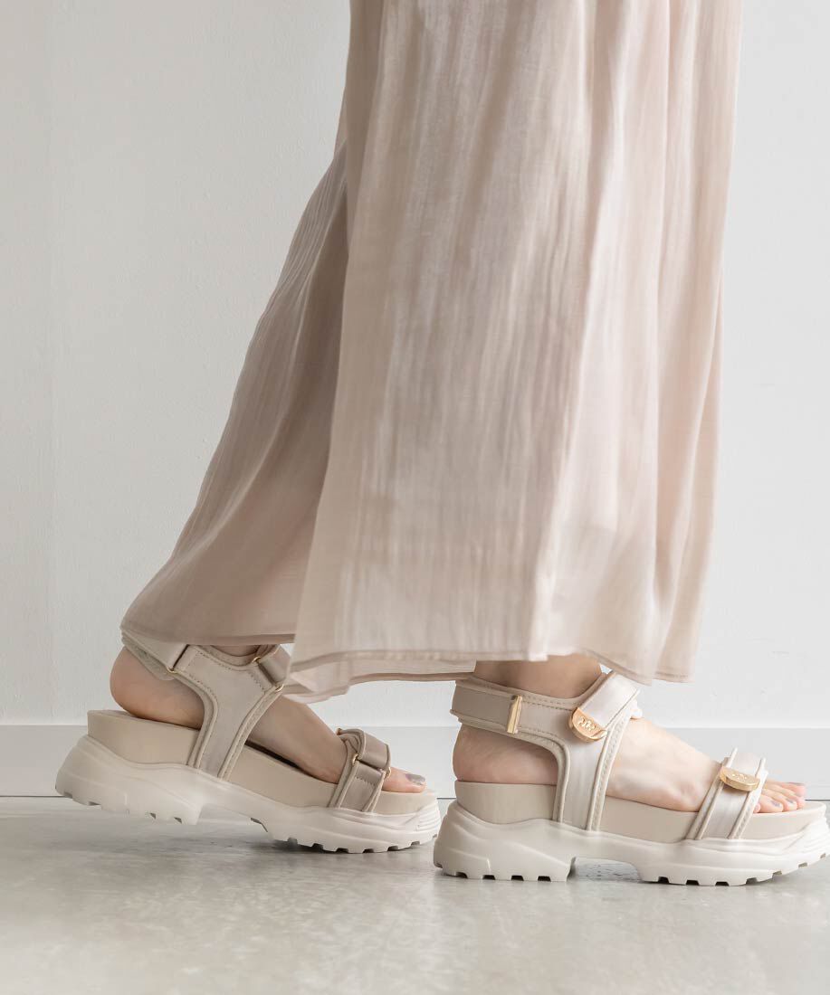  「モノグラムベルトスポーツサンダル」|サンダル|