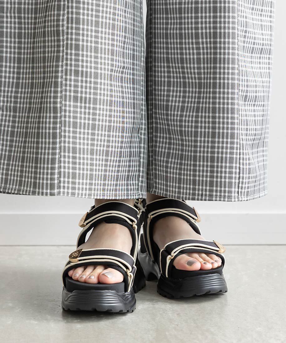  「モノグラムベルトスポーツサンダル」|サンダル|