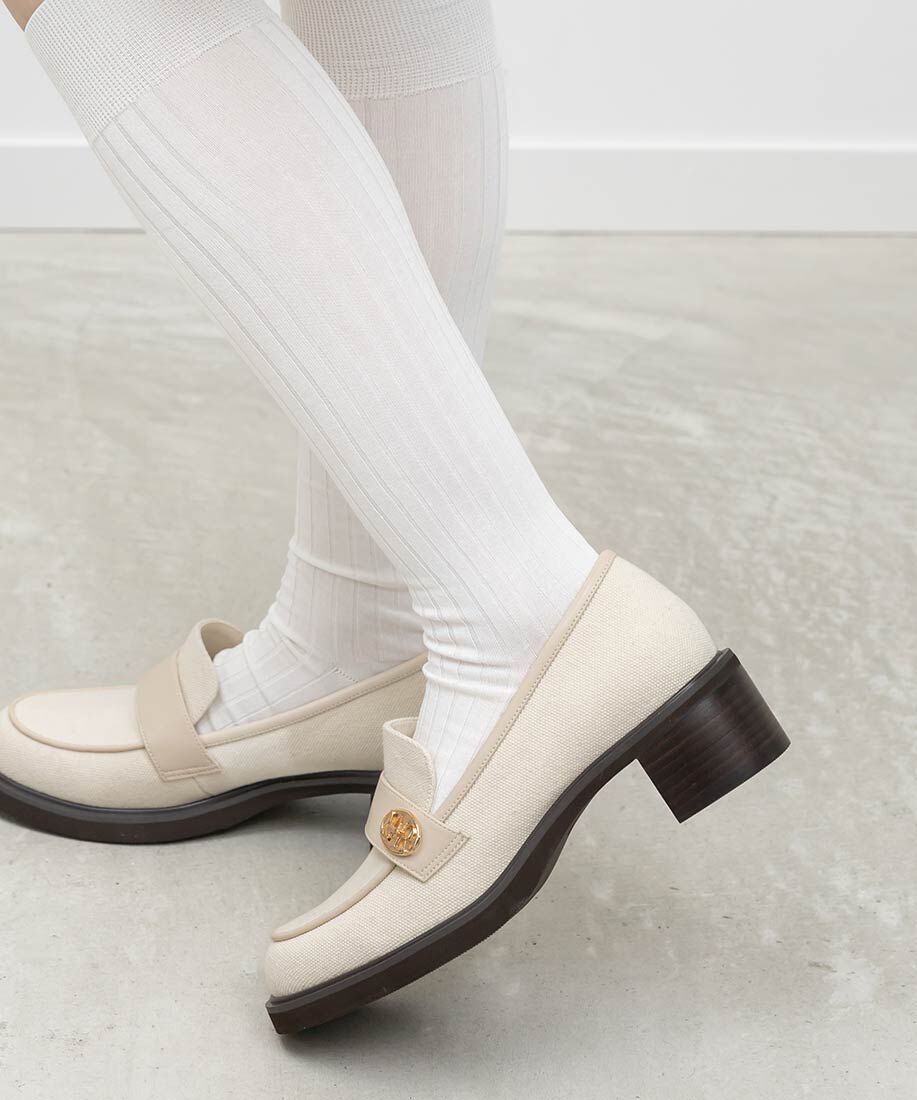  「モノグラムパーツボリュームローファー」|ローファー|