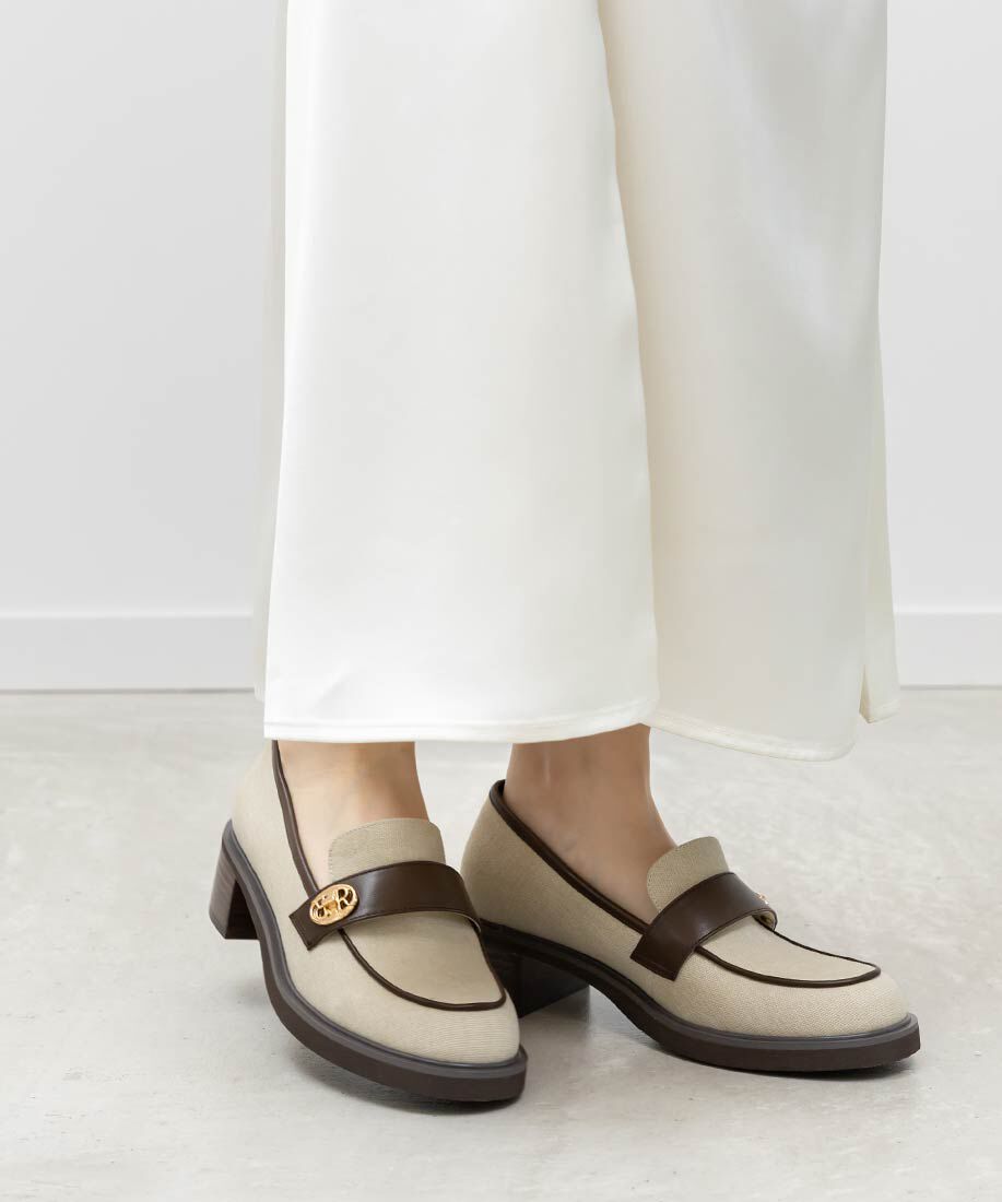  「モノグラムパーツボリュームローファー」|ローファー|