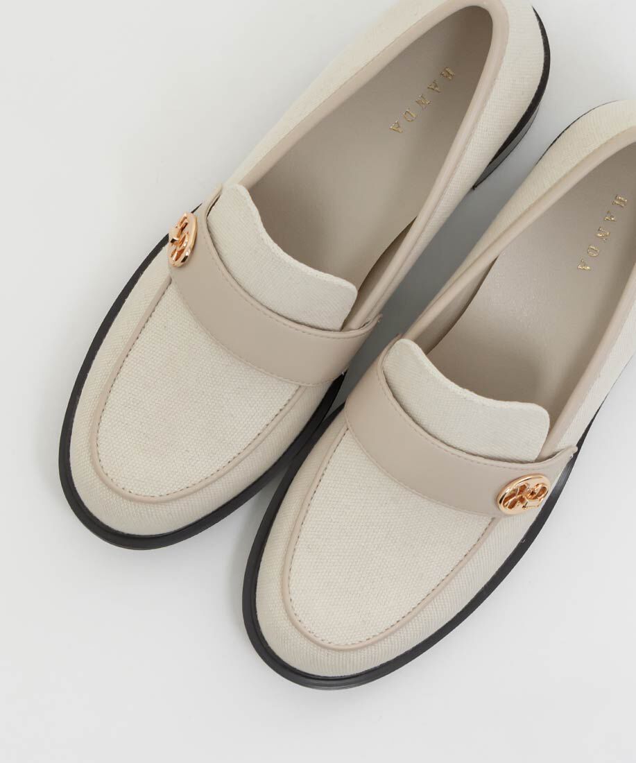  「モノグラムパーツボリュームローファー」|ローファー|