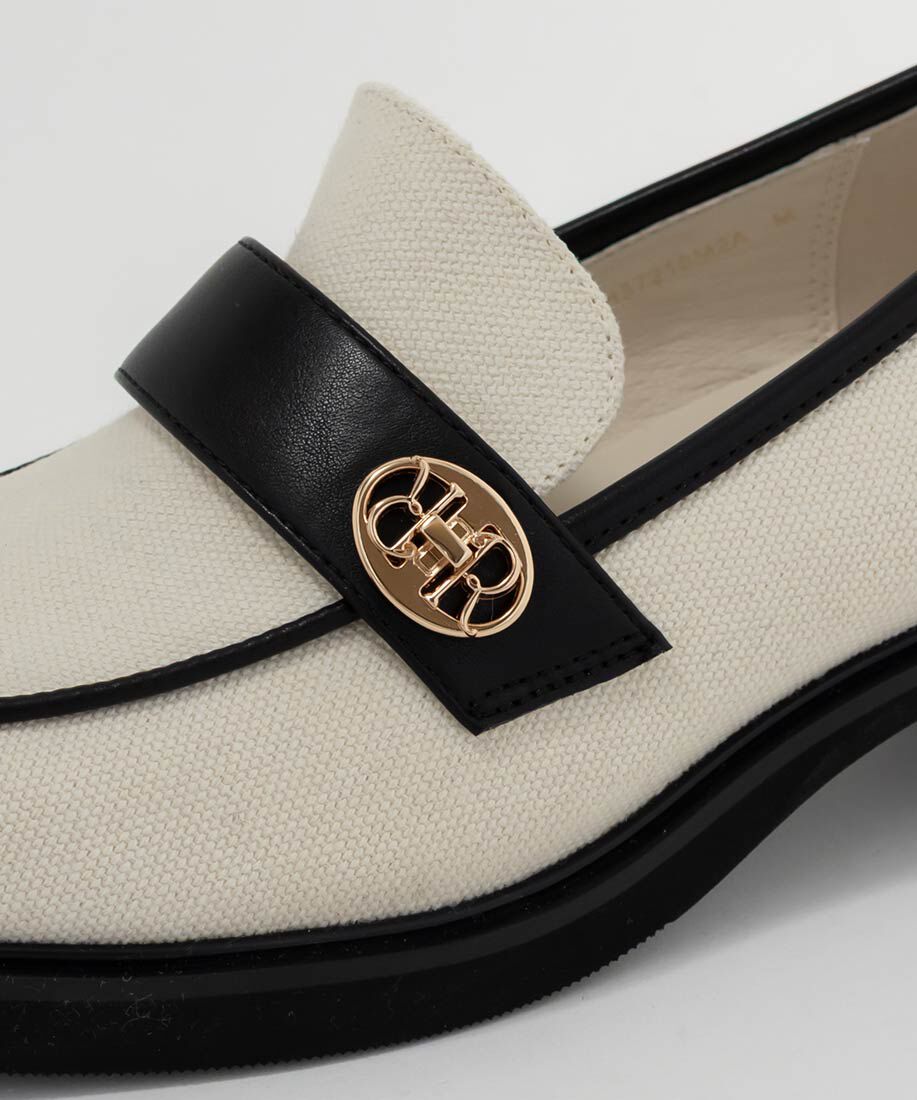  「モノグラムパーツボリュームローファー」|ローファー|