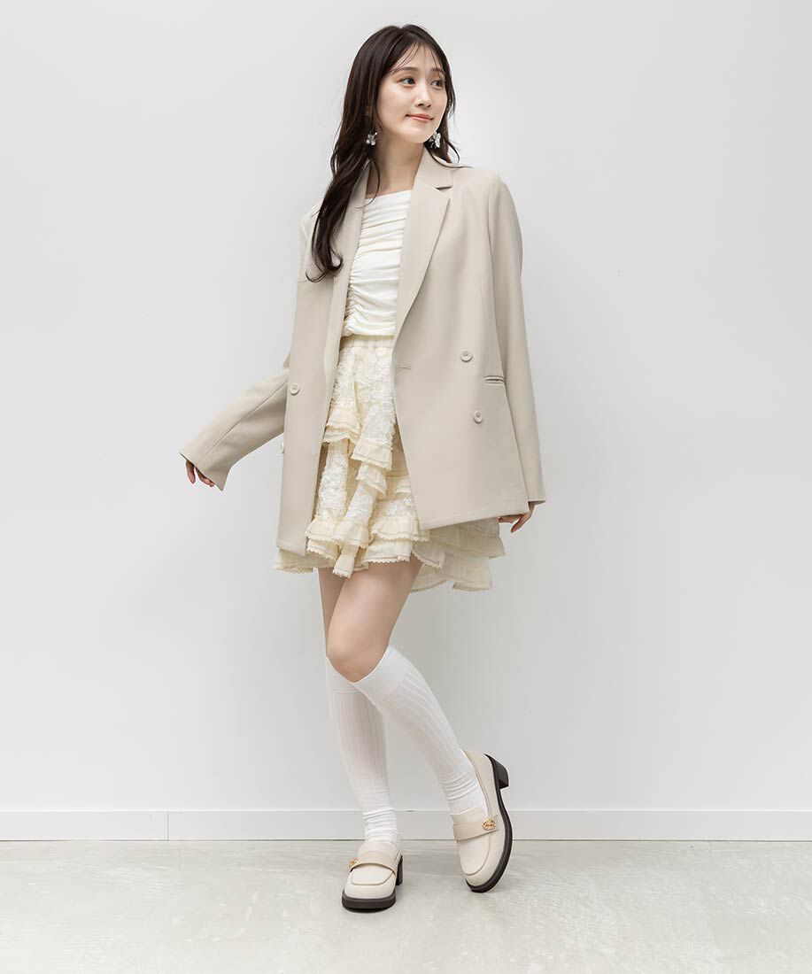  「モノグラムパーツボリュームローファー」|ローファー|