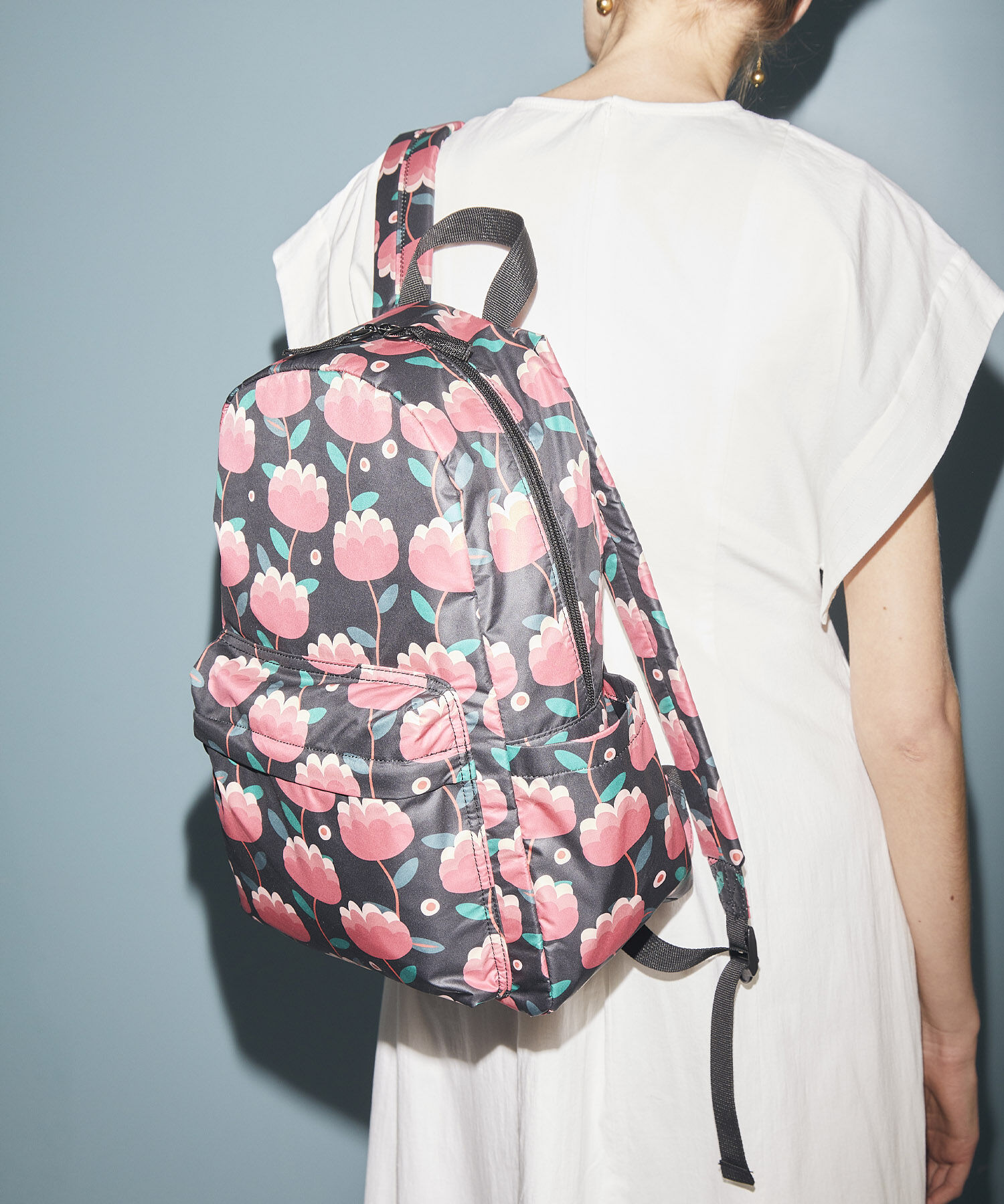 TOPKAPI TREASURE「【TREASURE TOPKAPI】プリント ショルダーバッグ付き リュック / バックパック」|ショルダー・メッセンジャー|