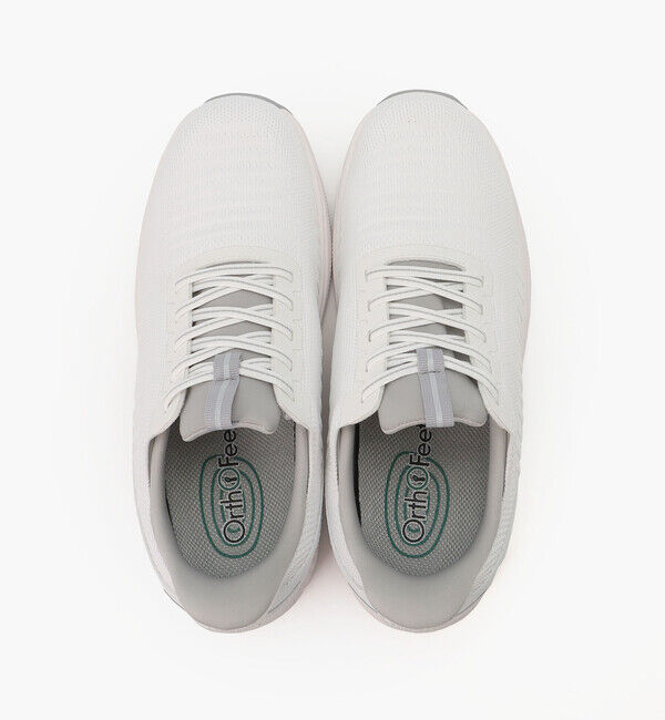 Orthofeet「【オーソフィート】ヤリ ミディアム/ホワイト テキスタイル/シューズ メンズ/Orthofee」|スニーカー|