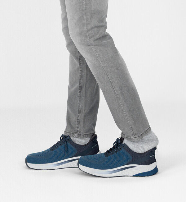 Orthofeet「【オーソフィート】ティロス ワイド/ブルー テキスタイル/シューズ メンズ/Orthofeet」|スニーカー|