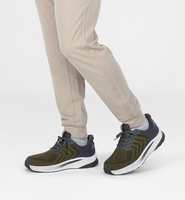 Orthofeet「【オーソフィート】ティロス ワイド/オリーブ テキスタイル/シューズ メンズ/Orthofeet」|スニーカー|