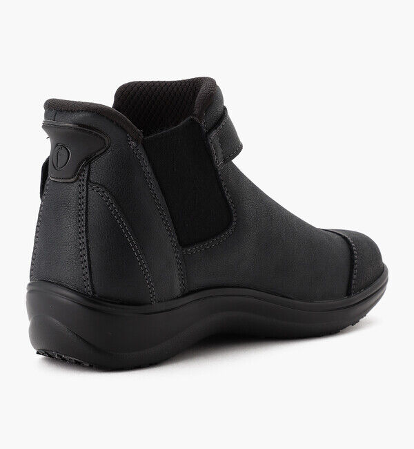 Orthofeet「【オーソフィート】ブレア ミディアム/ブラック ナチュラルレザー/シューズ レディース」|ロングブーツ|