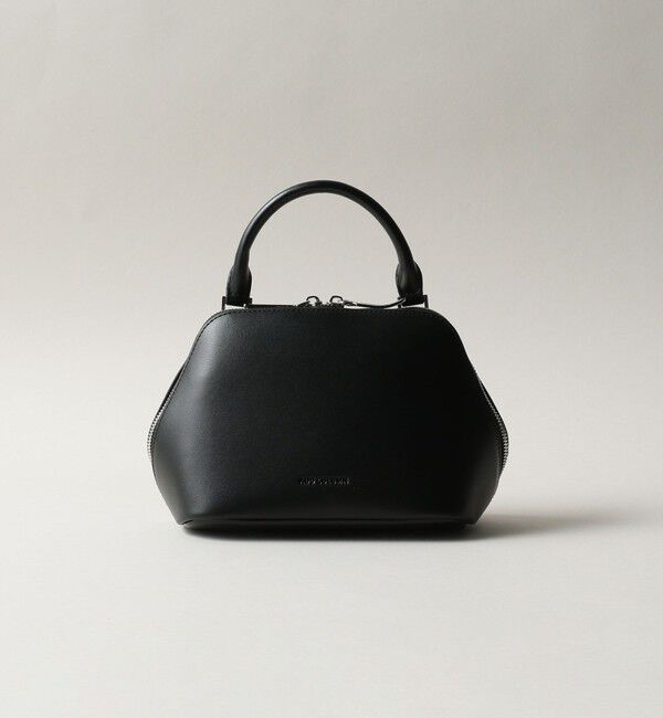 ODETTE E ODILE「＜ADD CULUMN＞FIGRE SQUARE BOSTON」|ハンドバッグ|BLACK