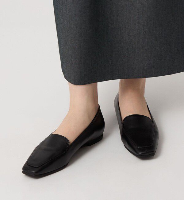 ODETTE E ODILE「スクエアモカ フラット15&uarr;」|ローファー|