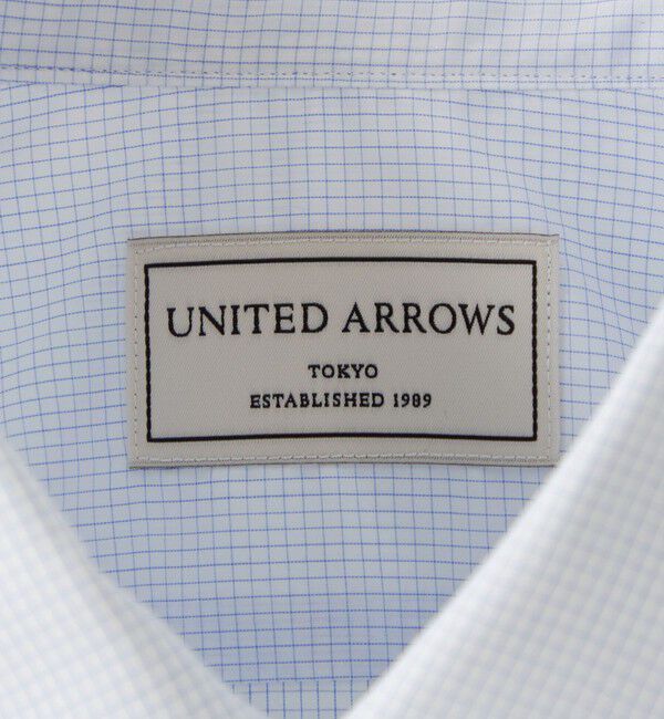 UNITED ARROWS「ALBINI グラフチェック セミワイドカラーシャツ」|シャツ・ブラウス|
