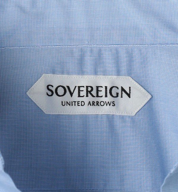 UNITED ARROWS「＜SOVEREIGN＞ CANCLINI/マイクロチェック タブカラーシャツ」|シャツ・ブラウス|