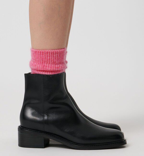 UNITED ARROWS「へアリー リブ ソックス」|ソックス|