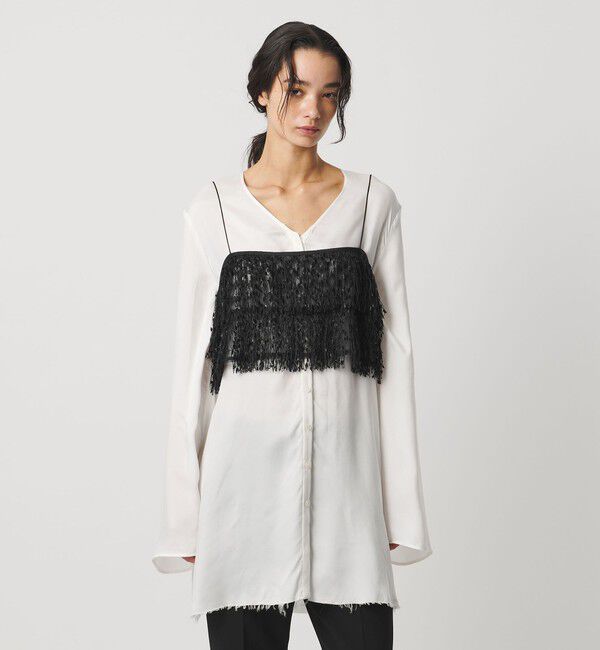 AEWEN MATOPH「＜AEWEN MATOPH＞フリンジショートキャミソール」|キャミソール|