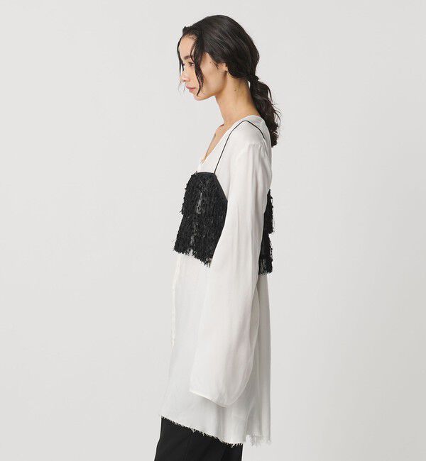 AEWEN MATOPH「＜AEWEN MATOPH＞フリンジショートキャミソール」|キャミソール|