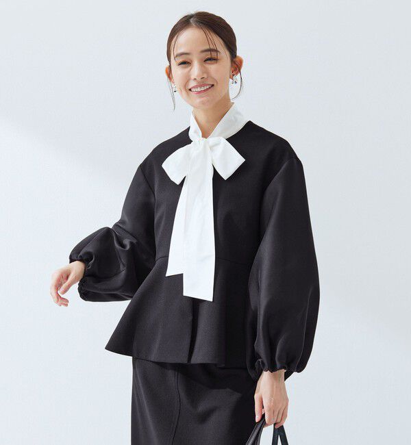 UNITED ARROWS green label relaxing「［size SHORTあり］fleurie(フルリー) フォルム ジャケット」|ノーカラージャケット|