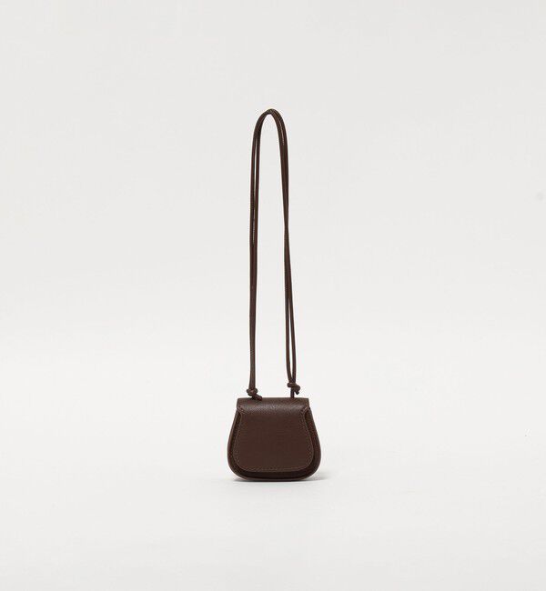 UNITED ARROWS green label relaxing「フラップ ポーチネックレス」|ネックレス|DK.BROWN