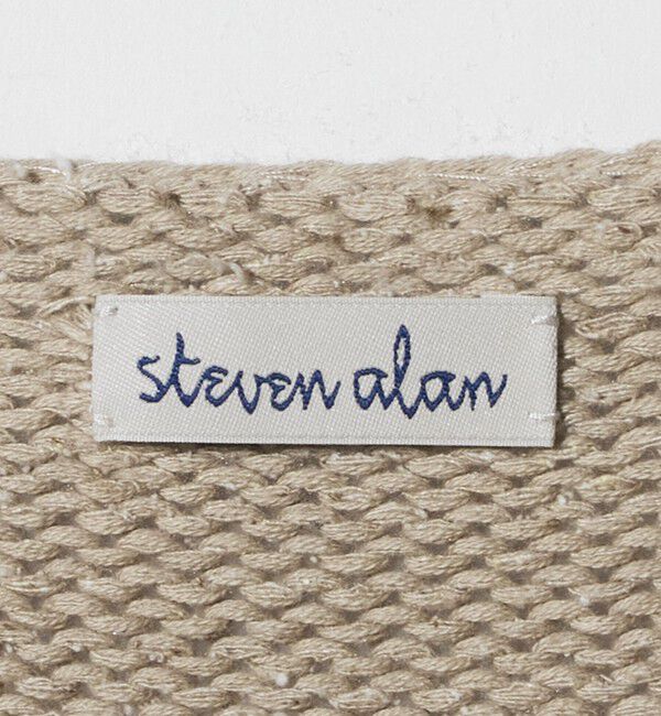 STEVEN ALAN「＜Steven Alan＞コットン シルク Vネック ニット」|ニット・セーター|