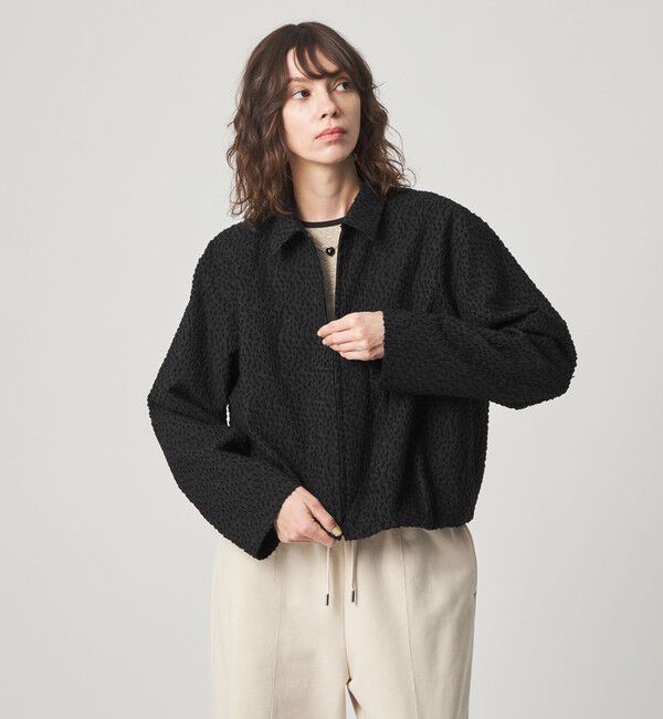 STEVEN ALAN「＜Steven Alan＞ジャガード ブルゾン」|その他|BLACK