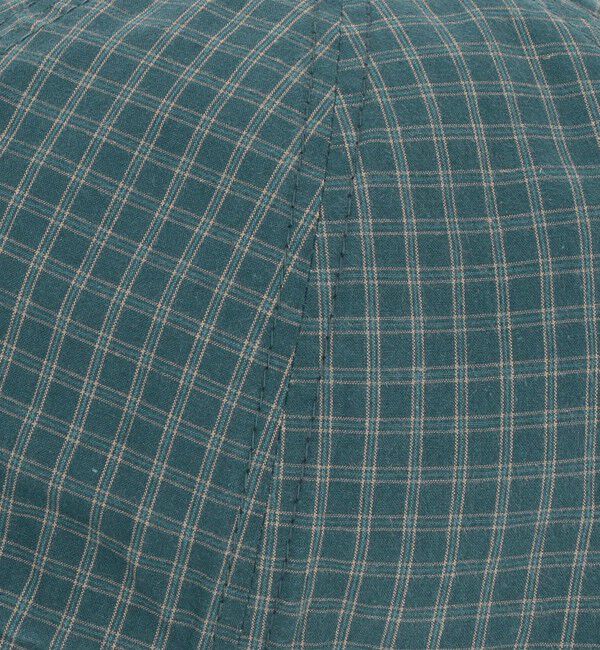 STEVEN ALAN「＜Steven Alan＞ ポプリン グラフチェック キャップ」|キャップ・キャスケット|