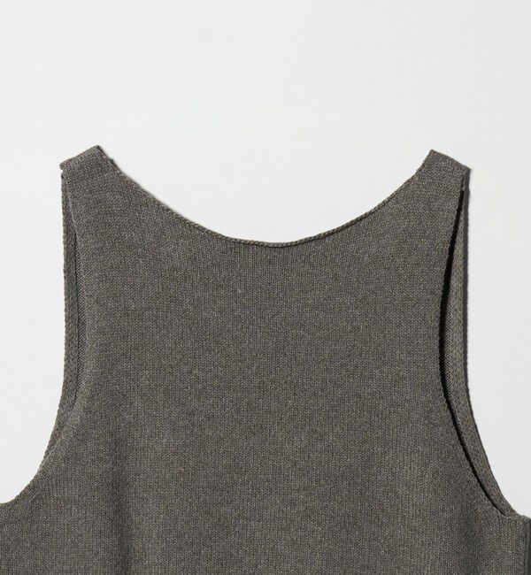 BEAUTY&YOUTH UNITED ARROWS「コットン麻ブレンド カシュクール 2WAYニットベスト  ウォッシャブル」|ベスト・ジレ|