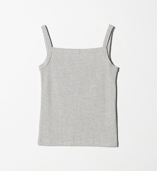 BEAUTY&YOUTH UNITED ARROWS「コットン パターンメッシュ キャミソール」|タンクトップ|