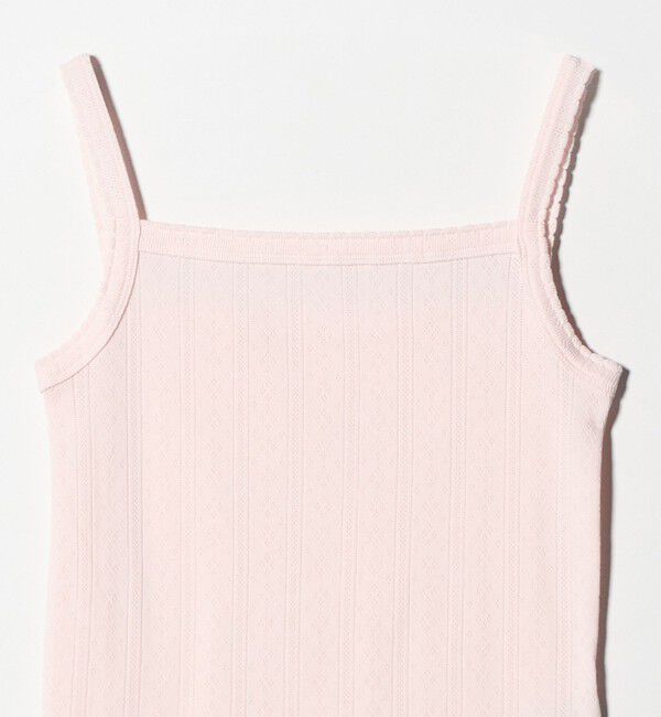 BEAUTY&YOUTH UNITED ARROWS「コットン パターンメッシュ キャミソール」|タンクトップ|