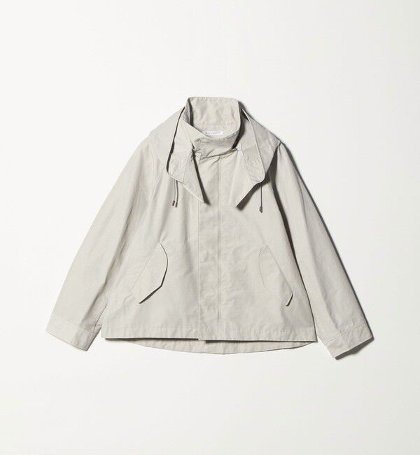 BEAUTY&YOUTH UNITED ARROWS「グログランフード マウンテンパーカー ウォッシャブル はっ水」|その他|LT.GRAY