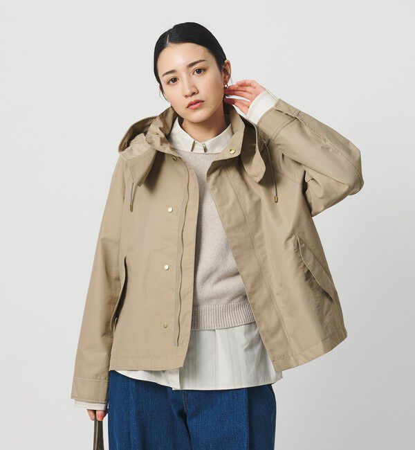 BEAUTY&YOUTH UNITED ARROWS「グログランフード マウンテンパーカー ウォッシャブル はっ水」|その他|