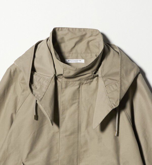 BEAUTY&YOUTH UNITED ARROWS「グログランフード マウンテンパーカー ウォッシャブル はっ水」|その他|