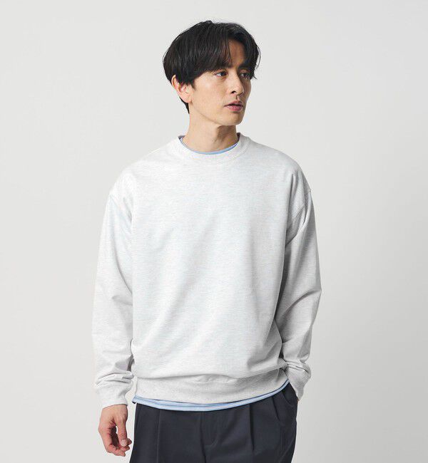 BEAUTY&YOUTH UNITED ARROWS「カネマサメリヤス 36G クルーネック スウェット -MADE IN JAPAN-」|Tシャツ・カットソー|