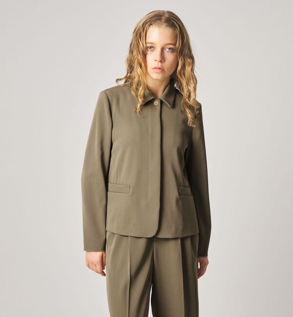 STEVEN ALAN「＜Steven Alan＞フライフロント ジャケット」|テーラードジャケット|