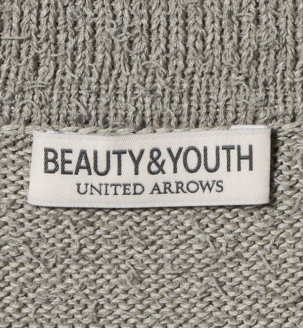 BEAUTY&YOUTH UNITED ARROWS「ツイスト コットン ニットシャツ」|カーディガン|