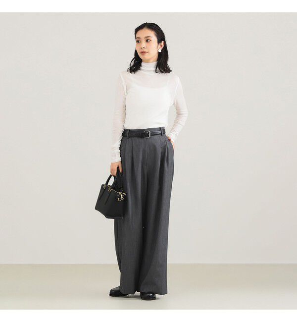 Demi-Luxe BEAMS 「フライス タートルネックプルオーバー」|Tシャツ・カットソー|