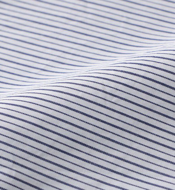 SHIPS「【SHIPS別注】Errico Formicola: オルタネート ストライプ タブカラー シャツ」|シャツ・ブラウス|