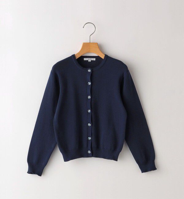 SHIPS KIDS「SHIPS KIDS:80～90cm / リバティ カーディガン」|カーディガン|ネイビー
