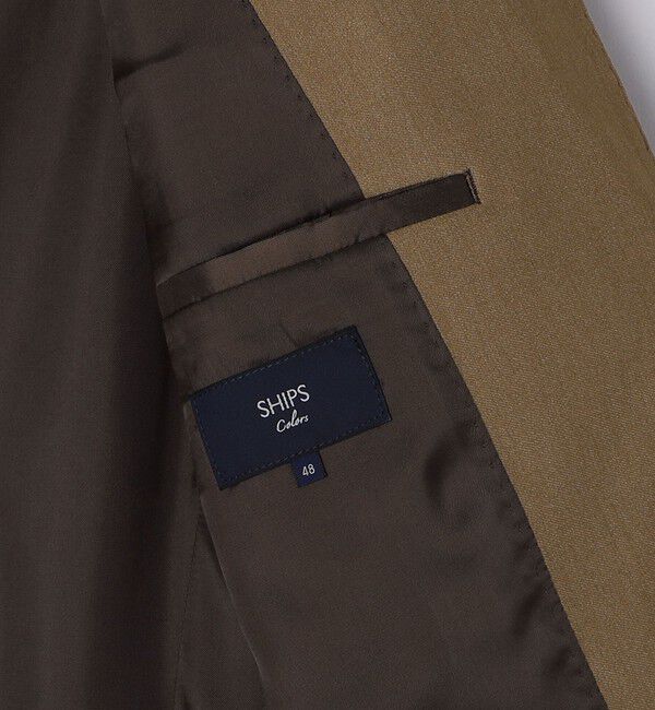 SHIPS Colors 「SHIPS Colors:〈洗濯機可能〉THERMO WALKER(R) ツイル ジャケット」|テーラードジャケット|