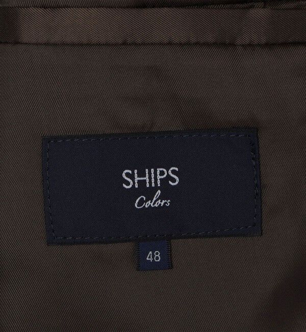 SHIPS Colors 「SHIPS Colors:〈洗濯機可能〉THERMO WALKER(R) ツイル ジャケット」|テーラードジャケット|