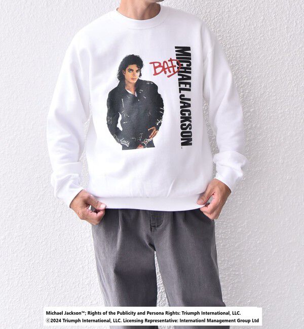 SHIPS any「GOOD ROCK SPEED: ミュージック グラフィック プリント バンド スウェット」|Tシャツ・カットソー|ホワイト